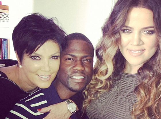 Khloe Kardashian, Kris Jenner, Kevin Hart Khloe Kardashian, Kris Jenner, Kevin Hart
